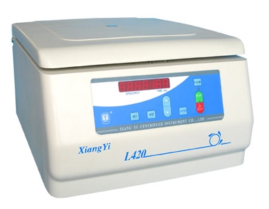 Hunan Xiangyi desktop low-speed automatic balance centrifuge L420（LED Digital tube display)