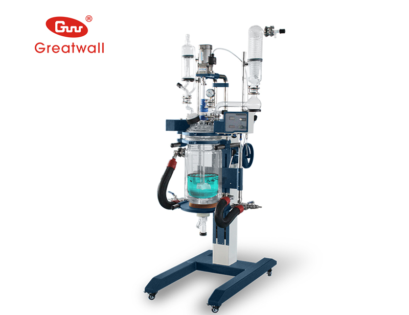 Zhengzhou Great Wall Science and Industry Industry and Trade explosion-proof lifting and speed regulation single-layer glass reactor GRL-50EX