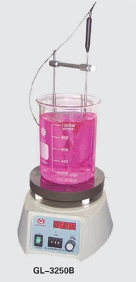 Chelin Bell Magnetic Agitator GL-3250B， Temperature digital display