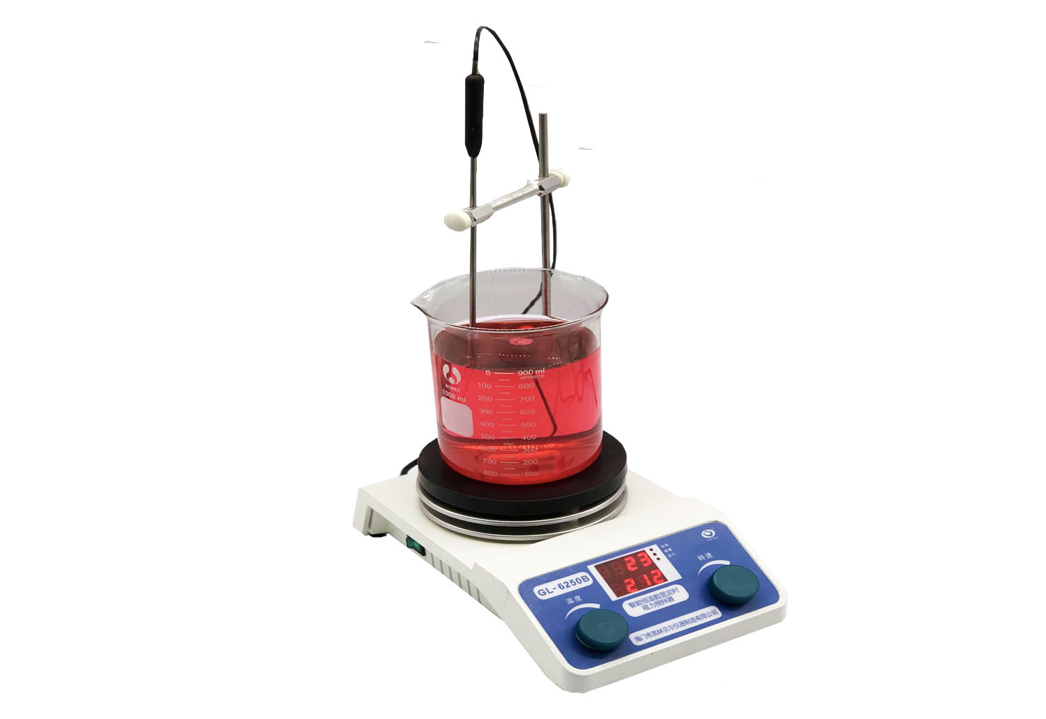 Chelin Bell Magnetic Agitator GL-6250B， Timing, speed, temperature display