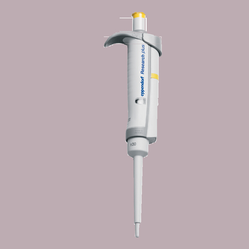 eppendorf Abend Research plus Single channel adjustable range pipette 0.1-2.5 µl， Including suction head